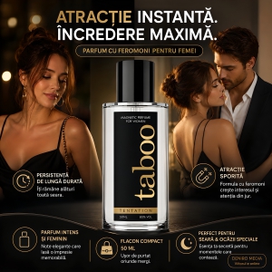 Taboo Esență Tentantă Cu Feromoni De Atracție Feminini 50ml Thumb 1