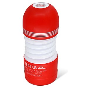 Masturbator Tenga Rolling Head Cup Medium Roșu Thumb 1