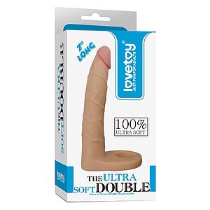 Strap On The Ultra Soft Double 17cm Thumb 3