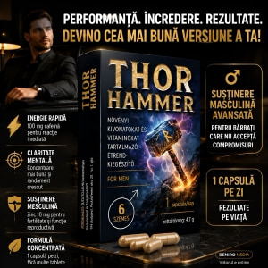 Thor Hammer Pills 6 Capsule Potență și Vigoare Thumb 1