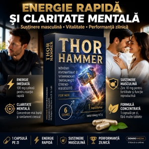 Thor Hammer Pills 6 Capsule Potență și Vigoare Thumb 3
