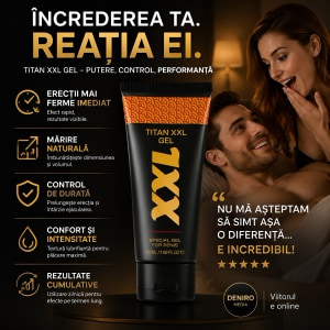 Titan Gel XXL Pentru Mărire Penis,  Erecție și Întârziere Ejaculare Thumb 3