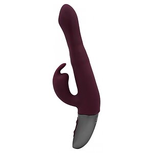 Titanz NMC 21.5cm — 10 Vibrații + 10 Rotații, Reîncărcabil Roșu Thumb 10