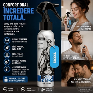Tom Of Finland Spray Desensibilizant Oral 118 ml - Discret Thumb 2