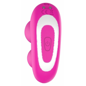 Satisfied Stimulator Dublu Reîncărcabil cu Telecomandă Roz Thumb 3