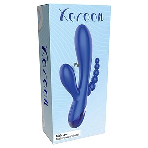 Triple Love Vibrator Albastru Thumb 10