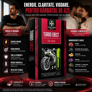 Turbo Power Pills Potență și Vigoare Intimă 6 Capsule Thumb 3