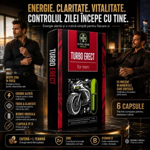 Turbo Power Pills Potență și Vigoare Intimă 6 Capsule Thumb 1