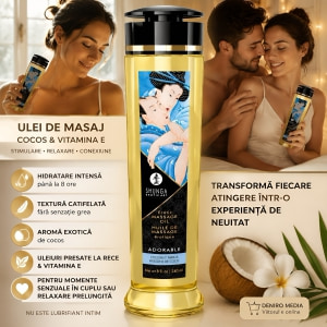 Ulei Masaj Shunga Adorable Coconut 250ml Thumb 4