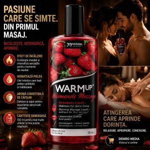 Ulei Masaj Warmup Strawberry 150ml Thumb 1