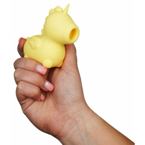 Unihorn Bean Blossom: Vibrator Mini 10+10 Reîncărcabil Galben Thumb 1