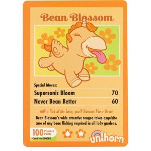 Unihorn Bean Blossom: Vibrator Mini 10+10 Reîncărcabil Galben Thumb 3