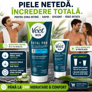 Veet Men TOTAL PRO Depilare Intimă Rapidă 5–10 Min Thumb 3