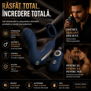 Vibrating Prostate Plug With Ring Albastru Thumb 8