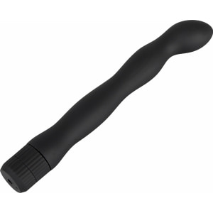 Vibrator Anal Lover 18cm Negru Thumb 1