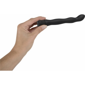 Vibrator Anal Lover 18cm Negru Thumb 6