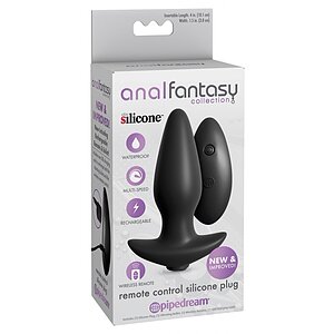 Vibrator Anal Remote Control Negru Thumb 4
