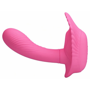 Vibrator Cochilia Dragostei Cu Telecomandă Roz Thumb 5
