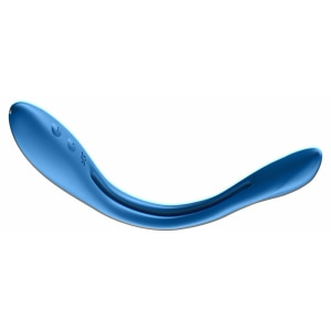 Vibrator Cuplu Elastic Game Albastru Thumb 8