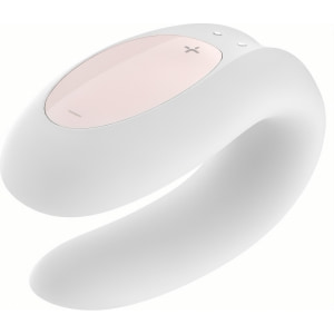 Vibrator Cuplu Satisfyer Double Joy Alb Thumb 5
