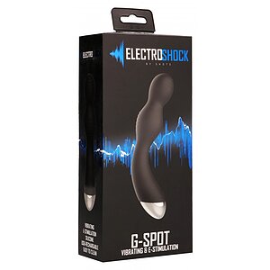 Vibrator E-Stimulation Punctul G Negru Thumb 2