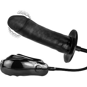 Vibrator Gonflabil Bigger Joy Negru Thumb 1