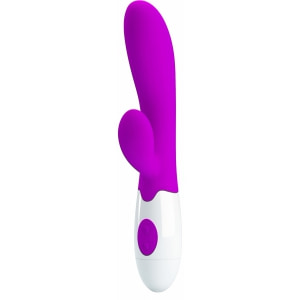 Vibrator Iepuraș 30 Funcții 21.5cm Mov Thumb 3