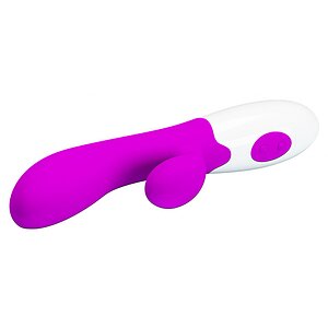 Vibrator Iepuraș 30 Funcții 21.5cm Mov Thumb 2