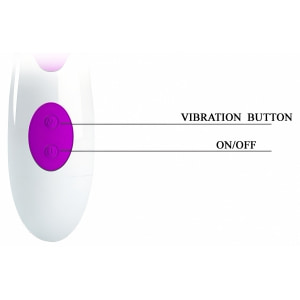 Vibrator Iepuraș Frumos Acțiune Rapidă Mov Thumb 10