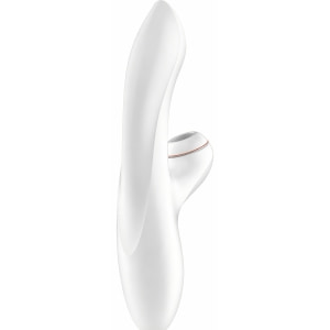 Vibrator Iepuraș Satisfyer Profesional Punctul G Alb Thumb 1
