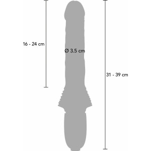 Vibrator Magnum Opus Thruster Negru Thumb 3