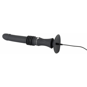 Vibrator Portabil Sex Machine Negru Thumb 12
