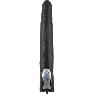 Vibrator Push Thrusting Negru Thumb 4