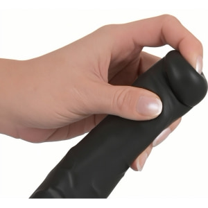 Vibrator Push Thrusting Negru Thumb 5