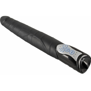Vibrator Push Thrusting Negru Thumb 1