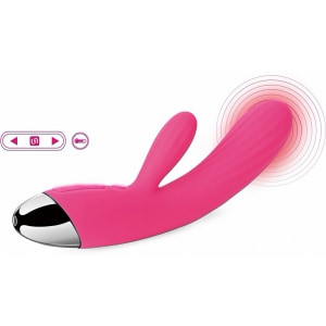 Vibrator Rabbit Încălzire Svakom Angel Roz Thumb 1