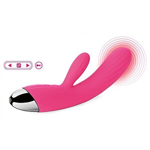 Vibrator Rabbit Încălzire Svakom Angel Roz Thumb 6