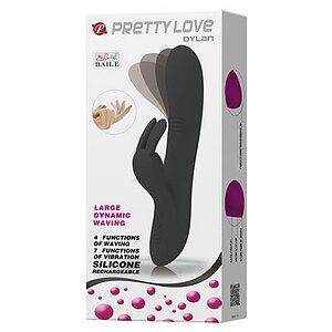 Vibrator Rabbit Pretty Love Dylan Negru Thumb 2