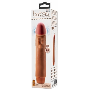 Vibrator Realist Ergonomic Pentru Cuplu 24cm Multi‑viteze Maro Thumb 14