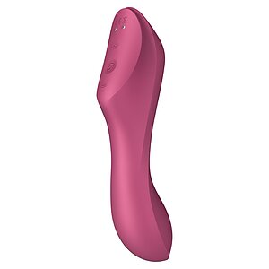 Vibrator Satisfyer Curvy Trinity 3 Roșu Thumb 4