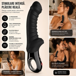 Vibrator Tiger Negru Thumb 4