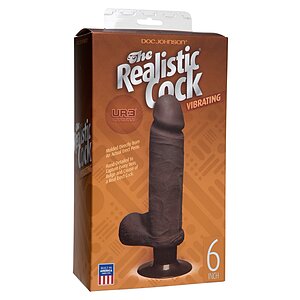 Vibrator Ultra Realist UR3 Negru Thumb 1