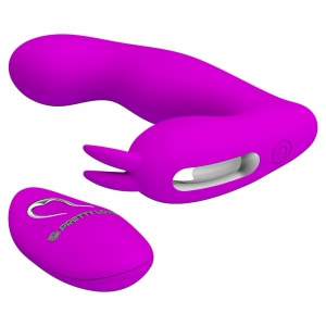 Josephine Vibrator Dublu Pentru Punctul G și Clitoris Mov Thumb 1
