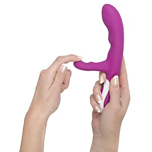 Vibrator Rabbit Cu Încălzire Javida Mov Thumb 4