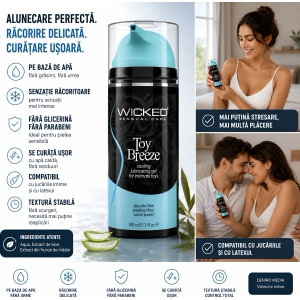 Wicked Sensual Care Breeze Lubrifiant Răcoritor 100 ml Thumb 3