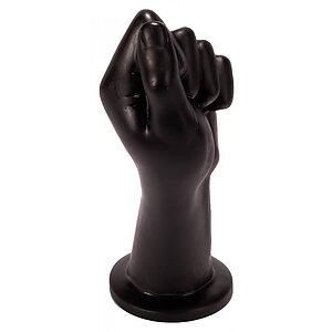 Dildo 25cm Realistic Fist Negru Thumb 2