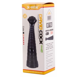 X-Men Davids II – Dilatator 30 cm, Ventuză, Negru Thumb 9