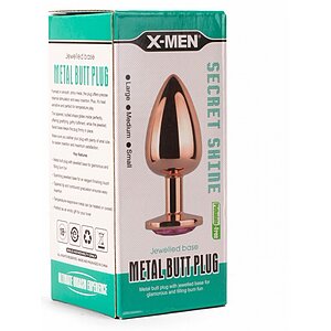 X-MEN Anal Plug Secret Shade Metal L Roz Thumb 2