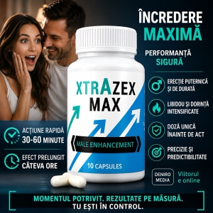 Pastile Erecție Și Potență Xtrazex Max 10capsule Thumb 1