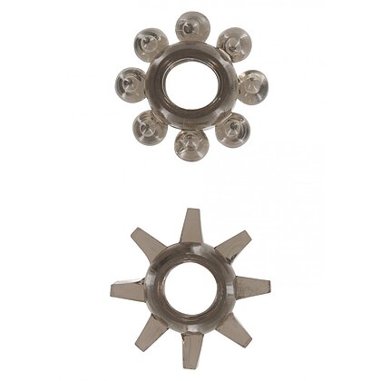 Inele Penis Power Stretchy 2buc Gri